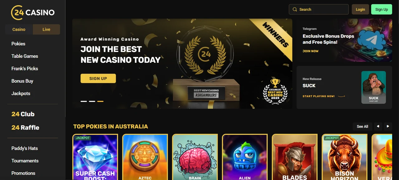 24Casino screenshot 2