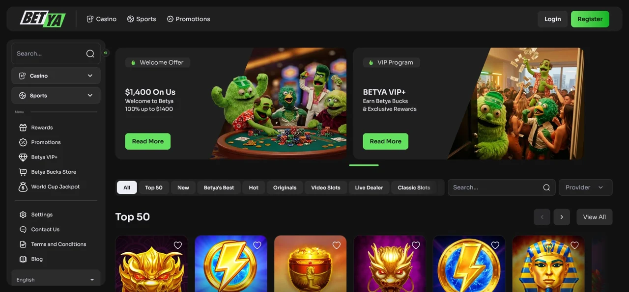 Betya screenshot 1