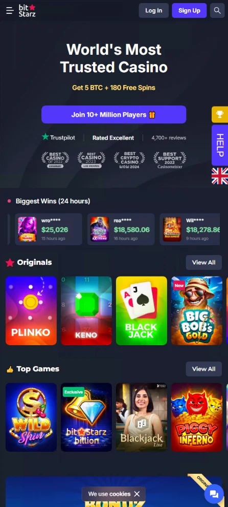 Bitstarz screenshot 3