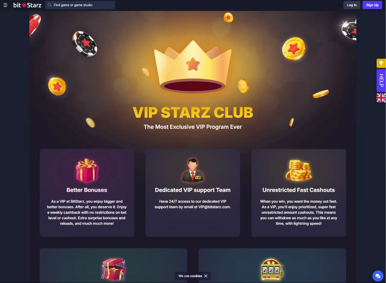 Bitstarz screenshot 4