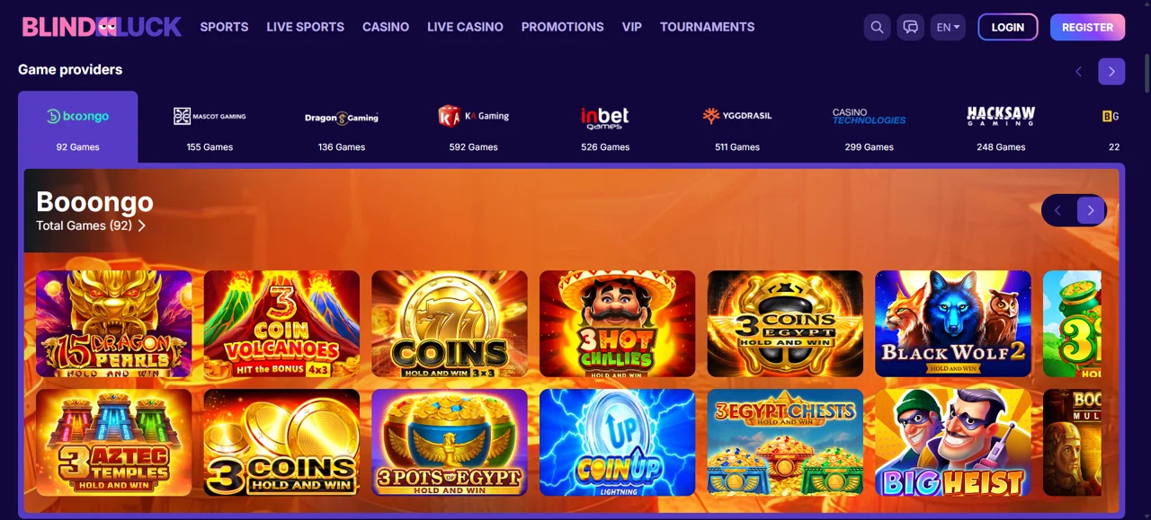 BlindLuck screenshot 3