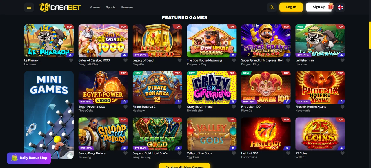 Casabet screenshot 2