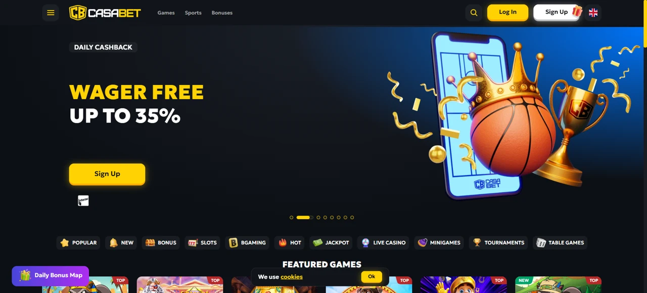 Casabet screenshot 3