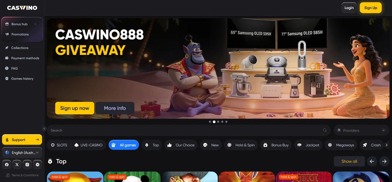 Caswino screenshot 1