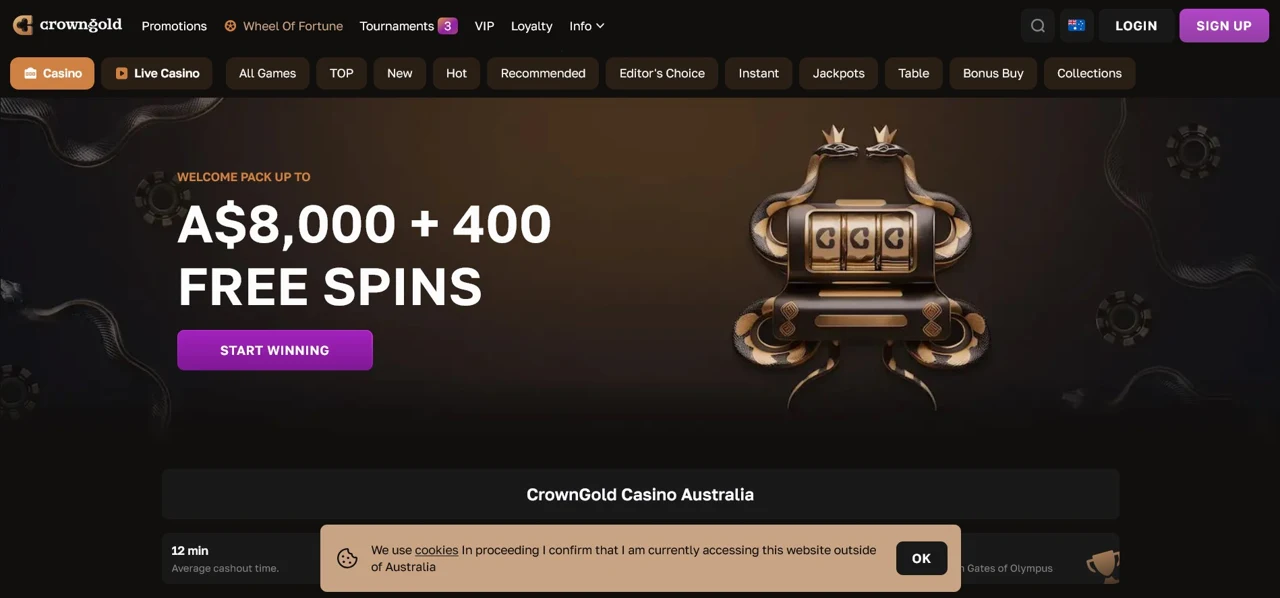 CrownGold screenshot 1