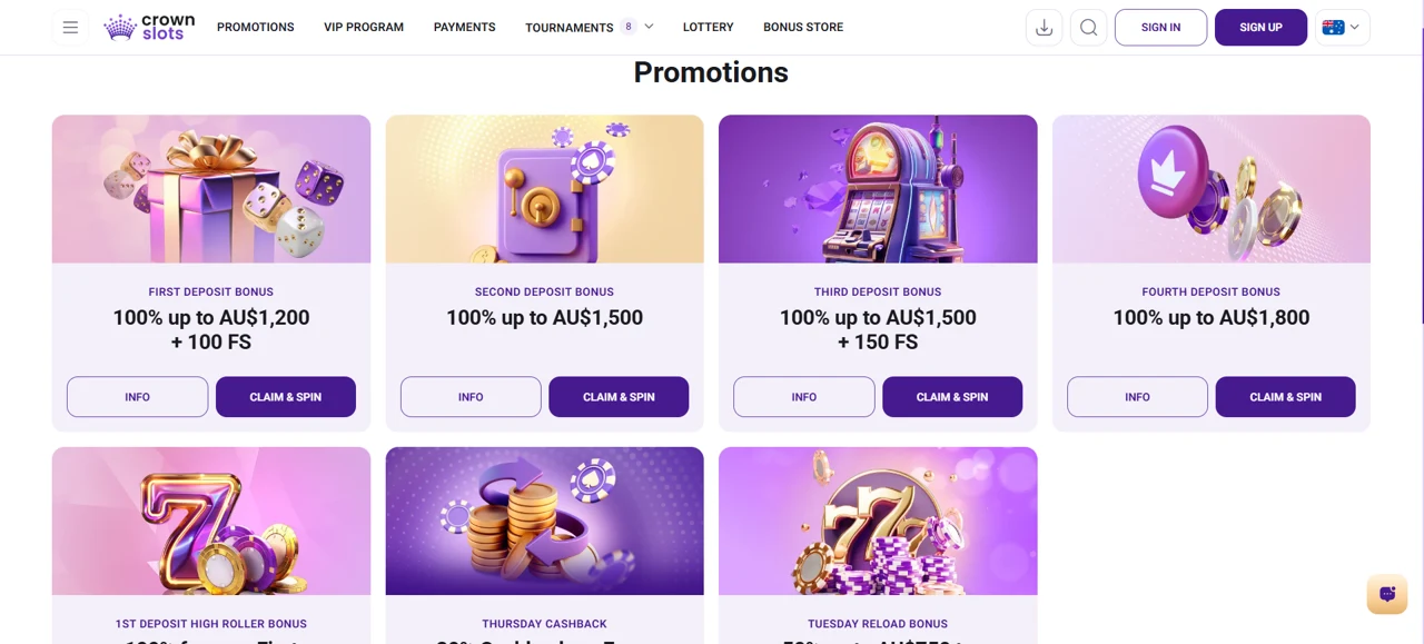 CrownSlots screenshot 1