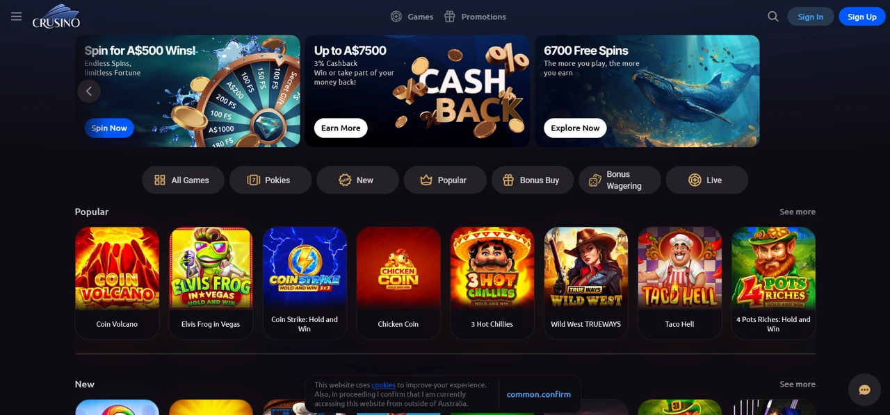 Crusino screenshot 1