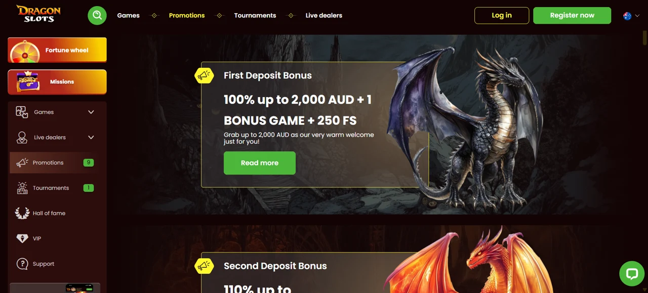 DragonSlots screenshot 1