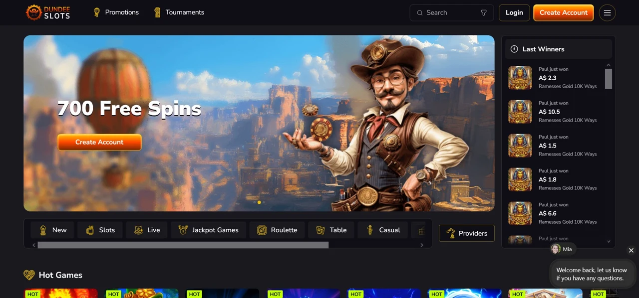 DundeeSlots screenshot 1