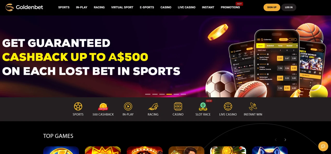GoldenBet screenshot 1
