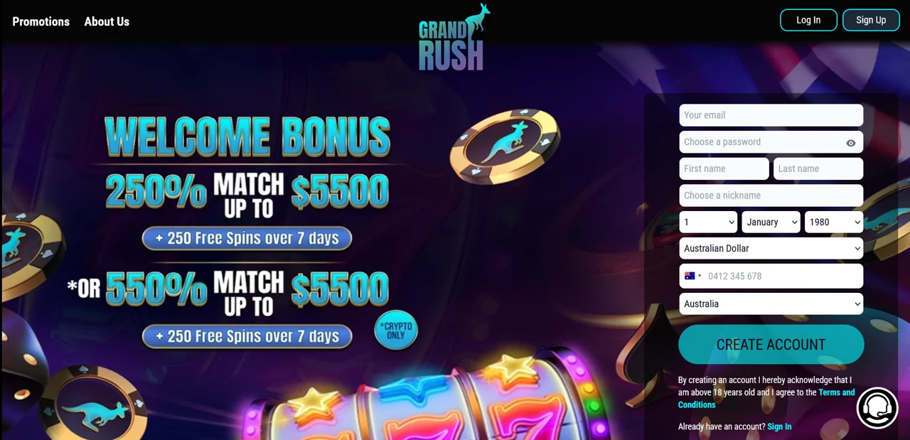 Grand Rush screenshot 1