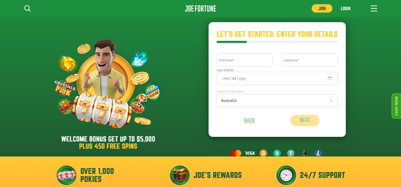 Joe Fortune screenshot 1