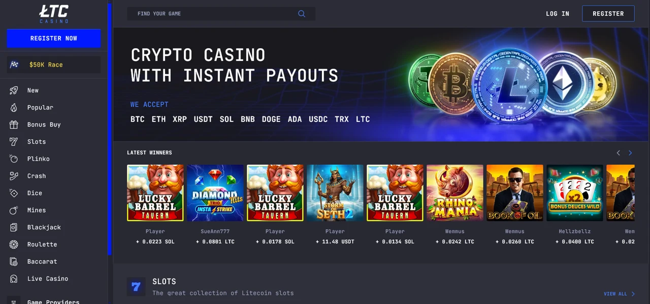 LTC screenshot 1