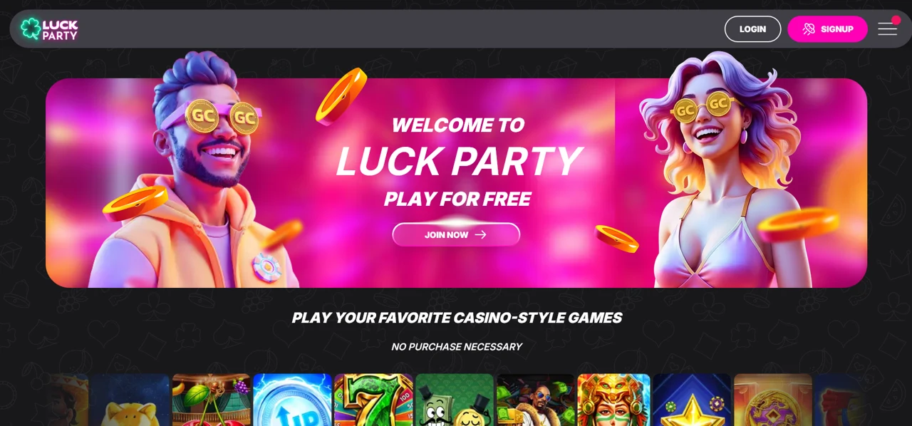 Luck Party screenshot 1