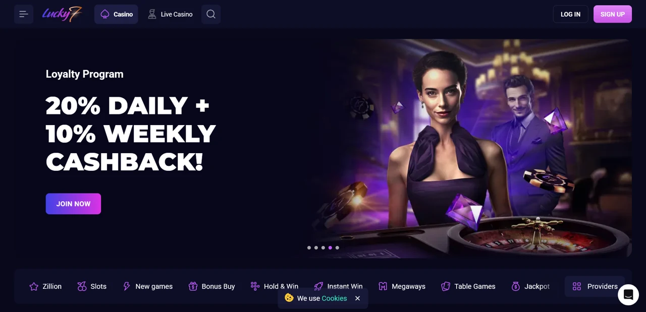 Lucky7even screenshot 1