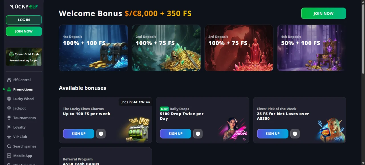 LuckyElf screenshot 1