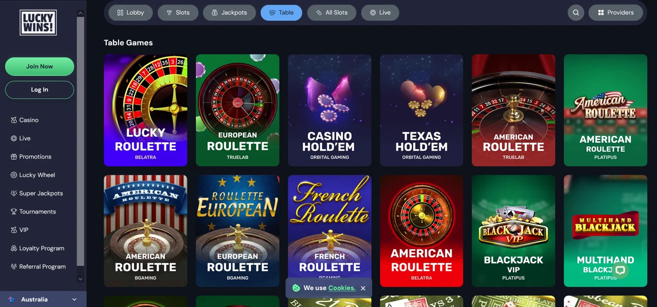 LuckyWins screenshot 1