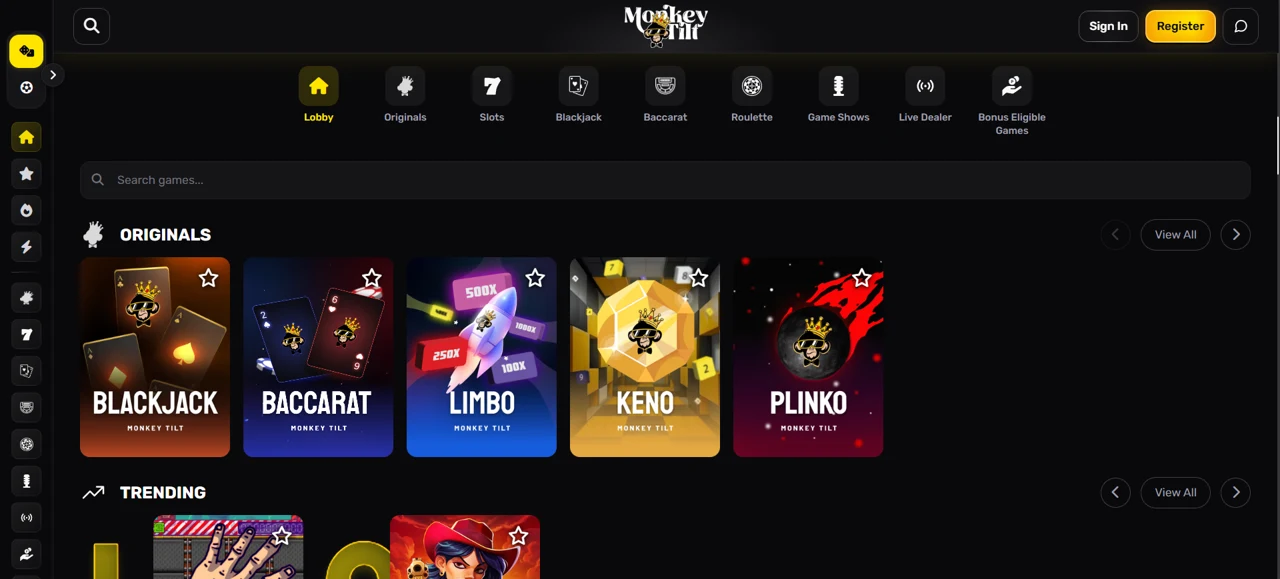 MonkeyTilt screenshot 2