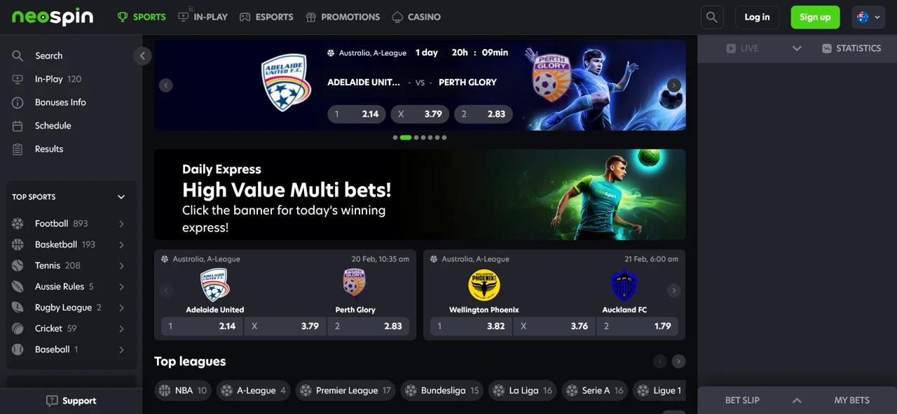 Neospin screenshot 1