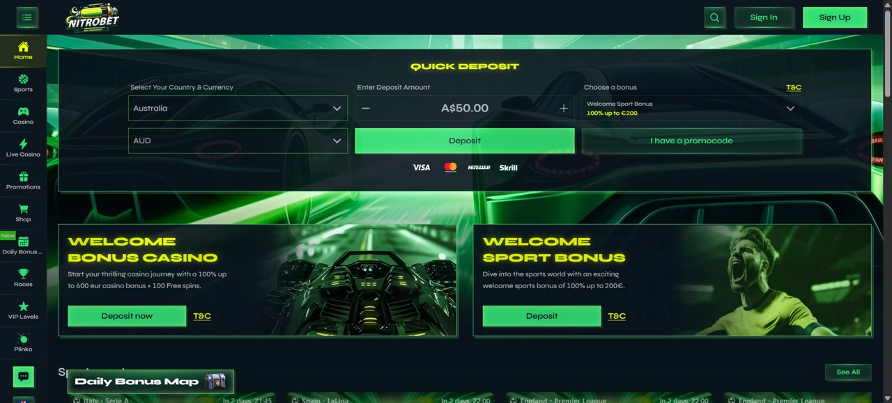 Nitrobet screenshot 3