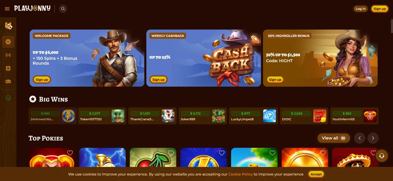 PlayJonny screenshot 1