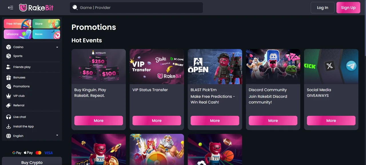 Rakebit screenshot 1