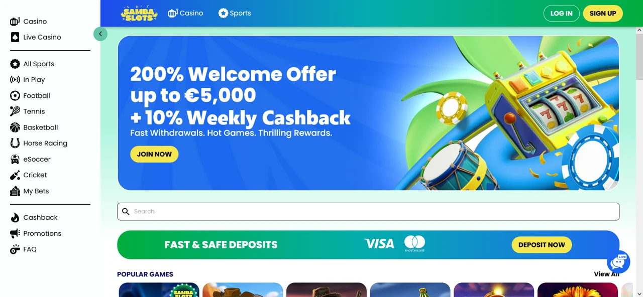 Samba Slots screenshot 1