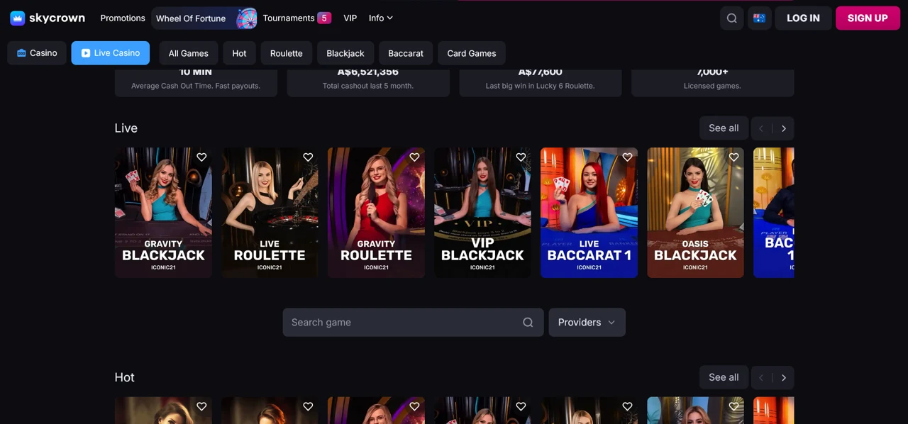 SkyCrown screenshot 1