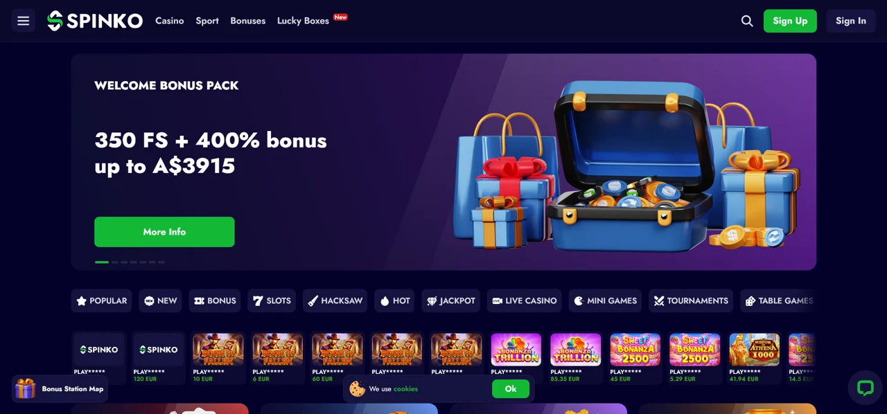 Spinko screenshot 1