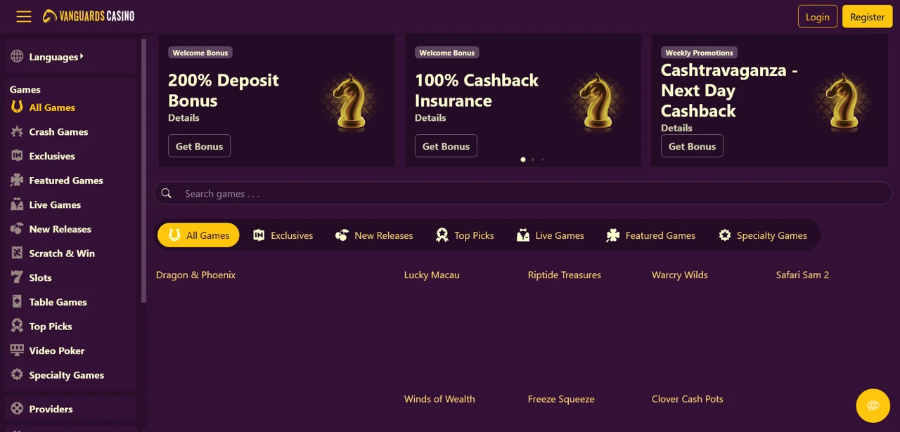 Vanguards screenshot 1