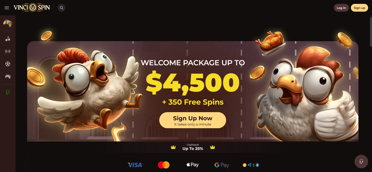 Vincispin screenshot 1