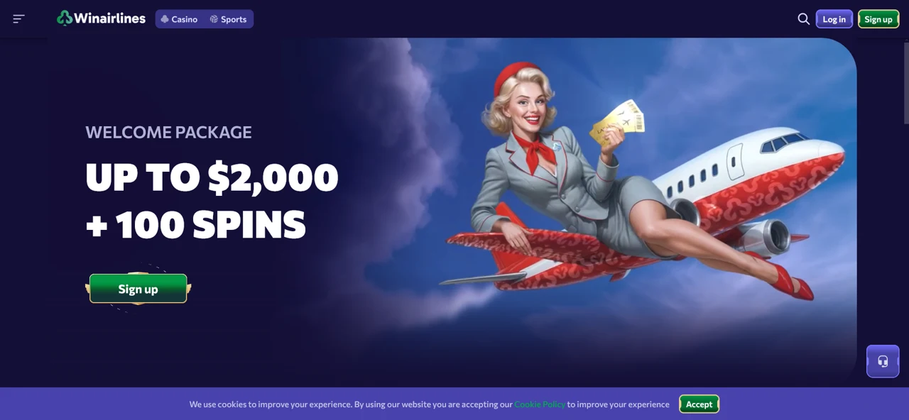 Winairlines screenshot 1