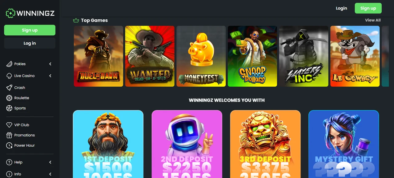 Winningz screenshot 2