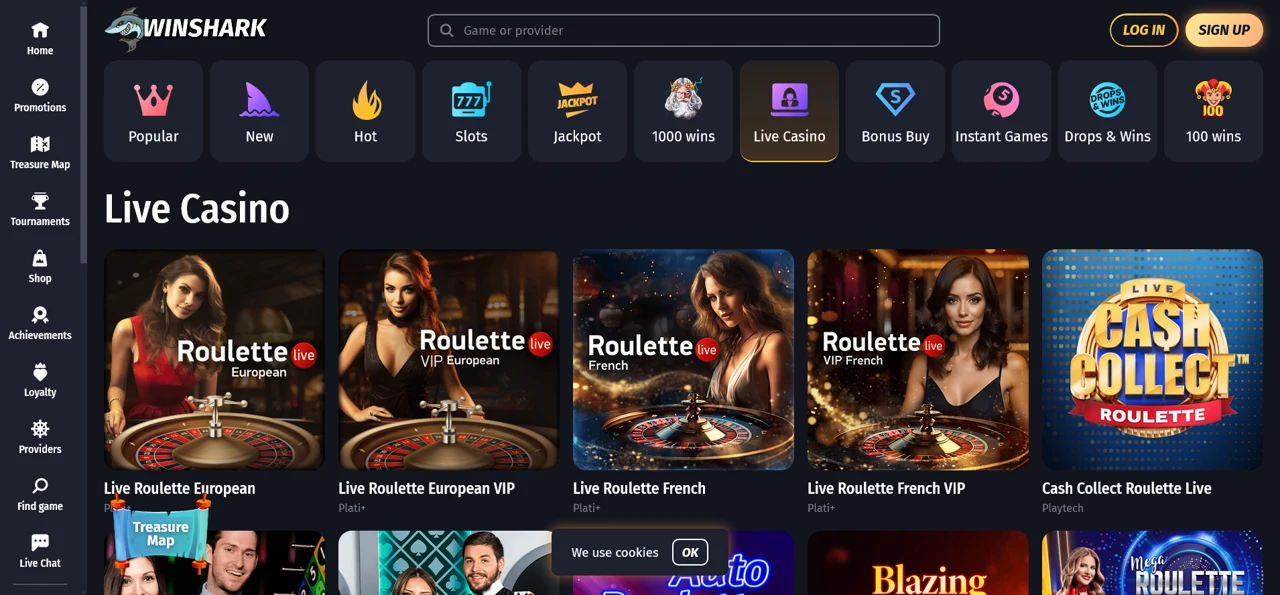 WinShark screenshot 3