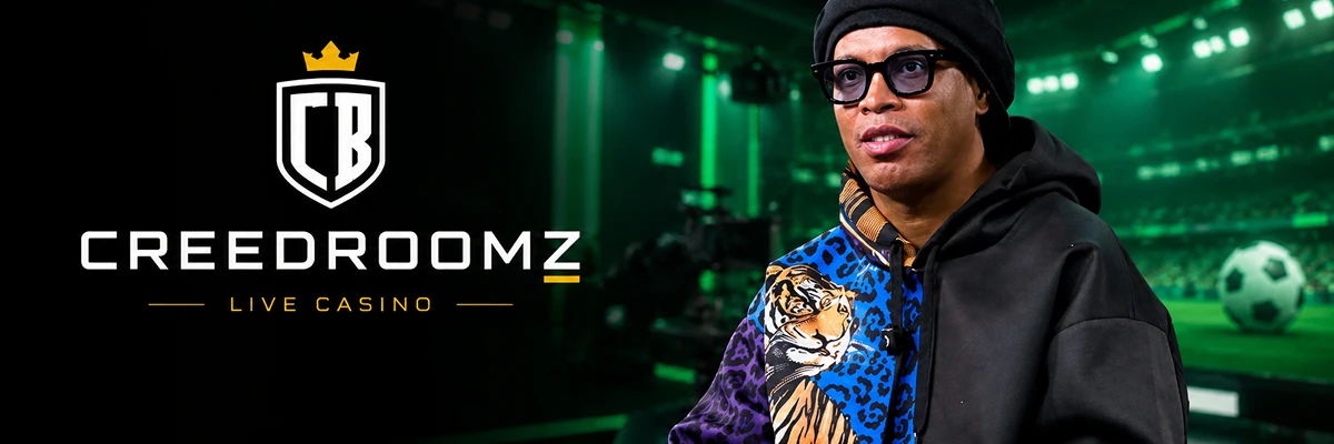 Football Meets Live Casino in Ronaldinho-CreedRoomz Deal
